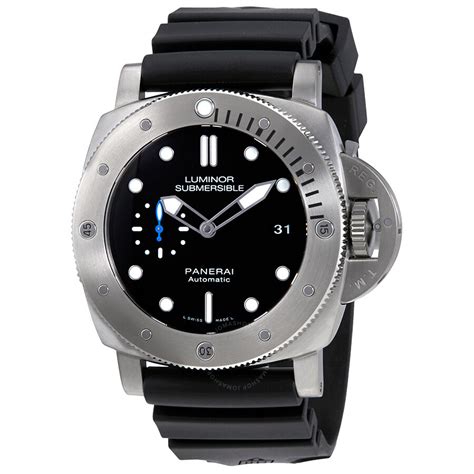 panerai submersible titanium review|Panerai luminor submersible reviews.